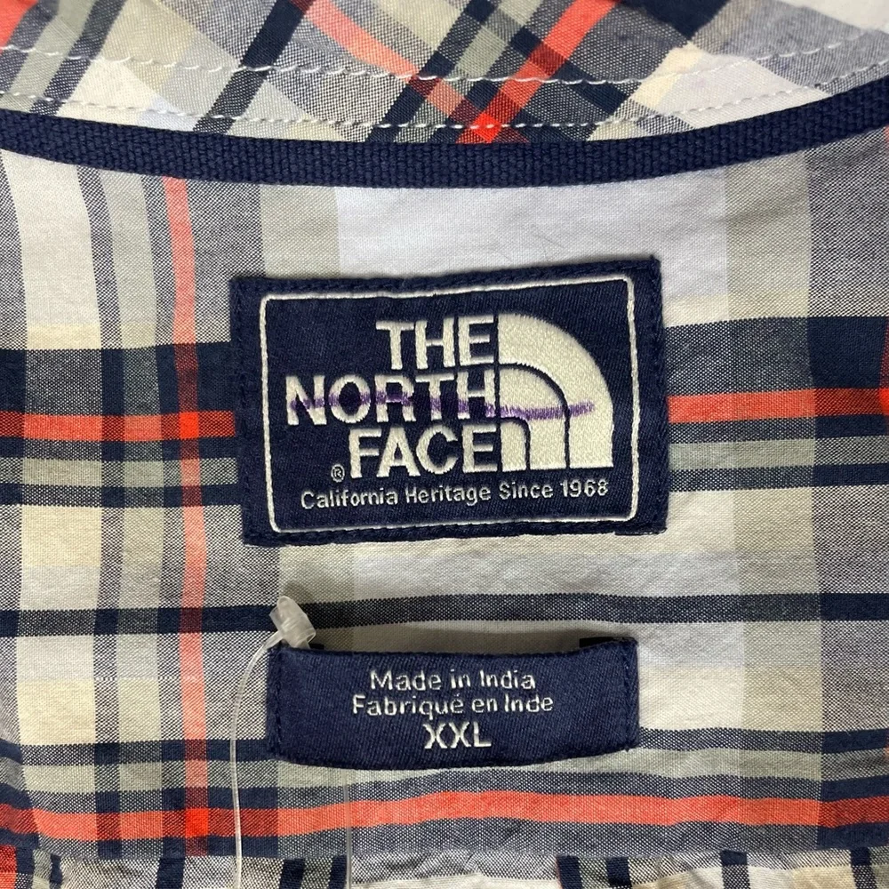 The North Face “Hammetts” Plaid Button Down Shirt NWT